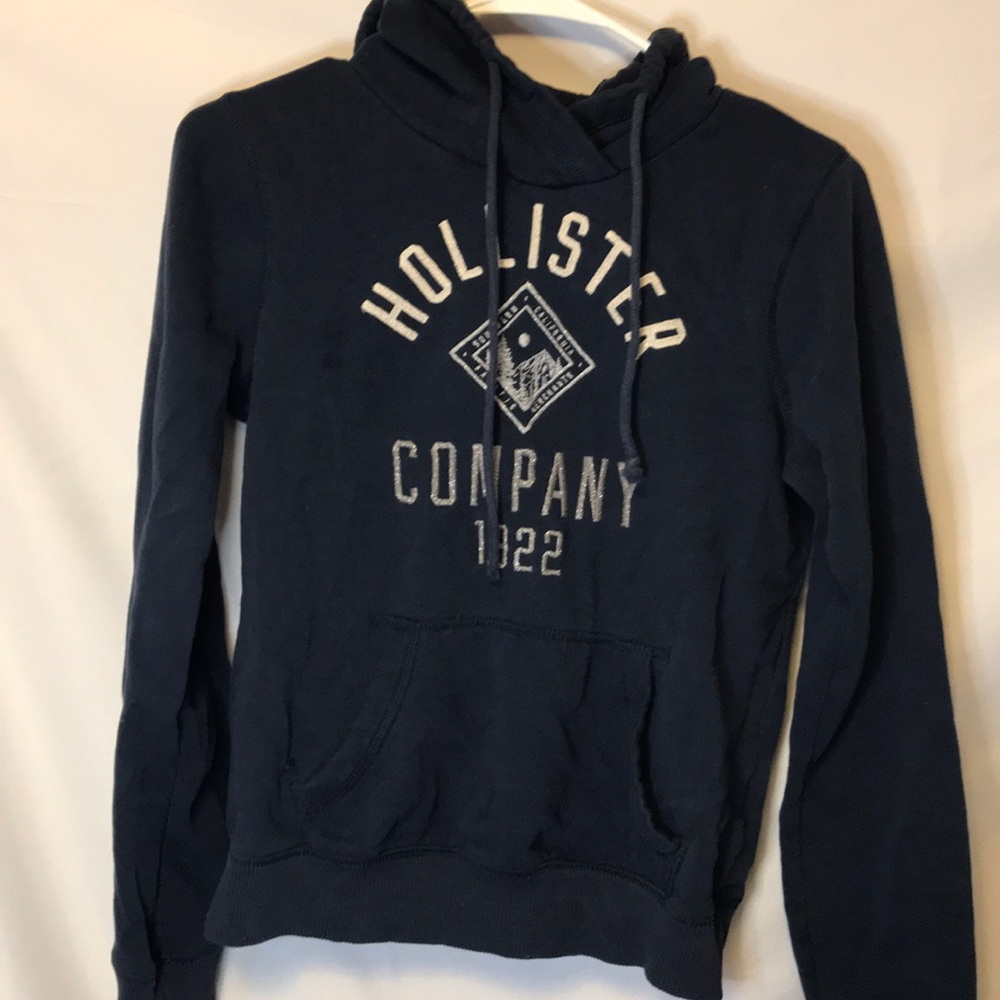 Blue hollister hoodie